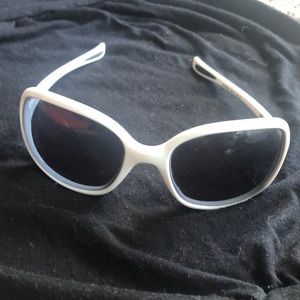 Women’s White Oakley Obsessed Sunglasses